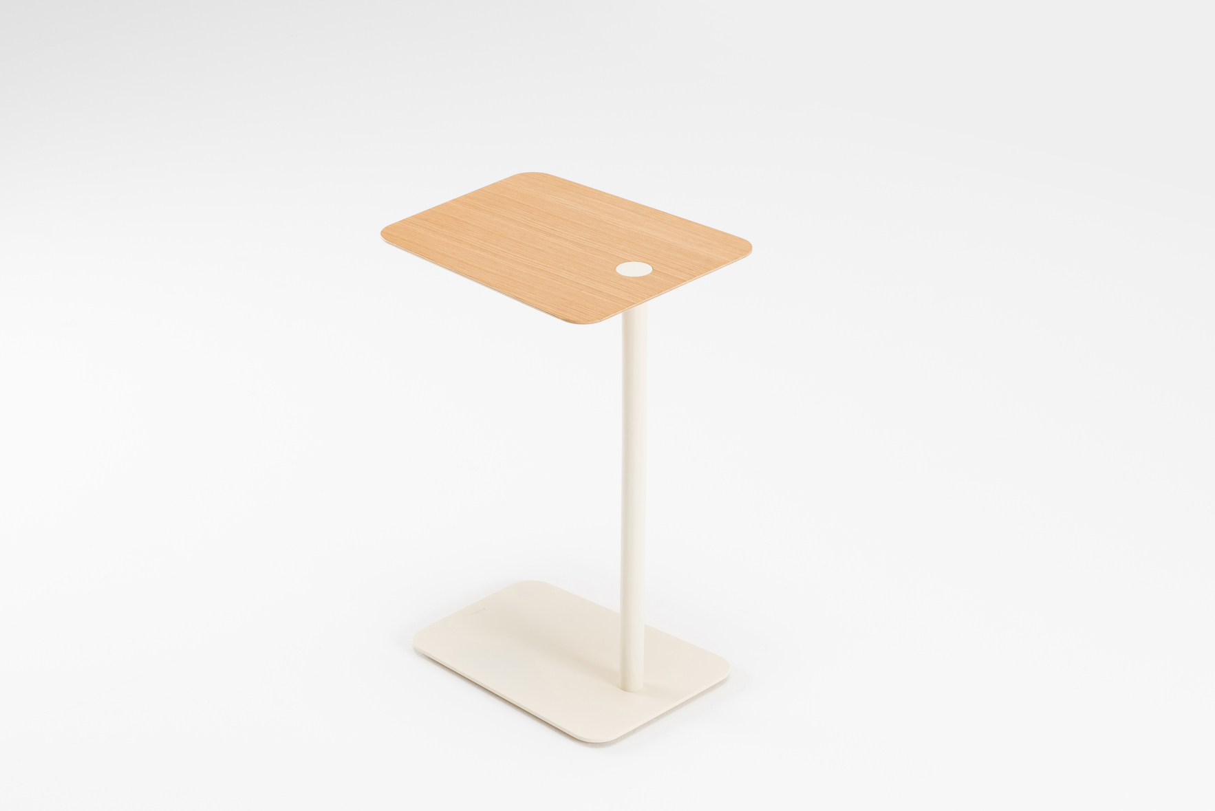 loop-side-table-veneer-oak-natural-lacquer-lua468-powder-coated-steel-mushroom-matte-1013-1 loop-side-table-veneer-oak-natural-lacquer-lua468-powder-coated-steel-mushroom-matte-1013-1
