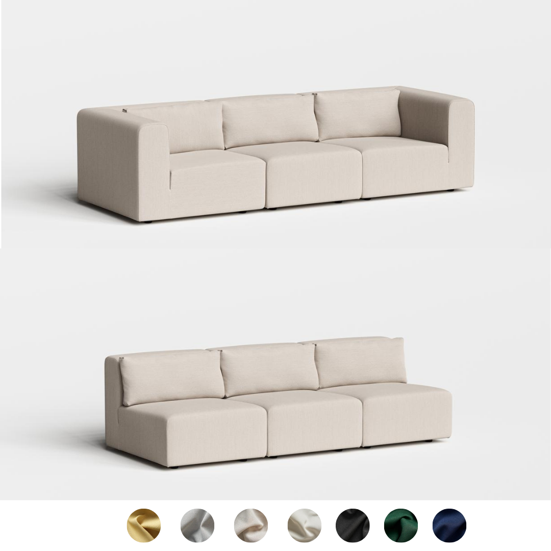 Bridge 3 Sitzer Sofa von Tiptoe 