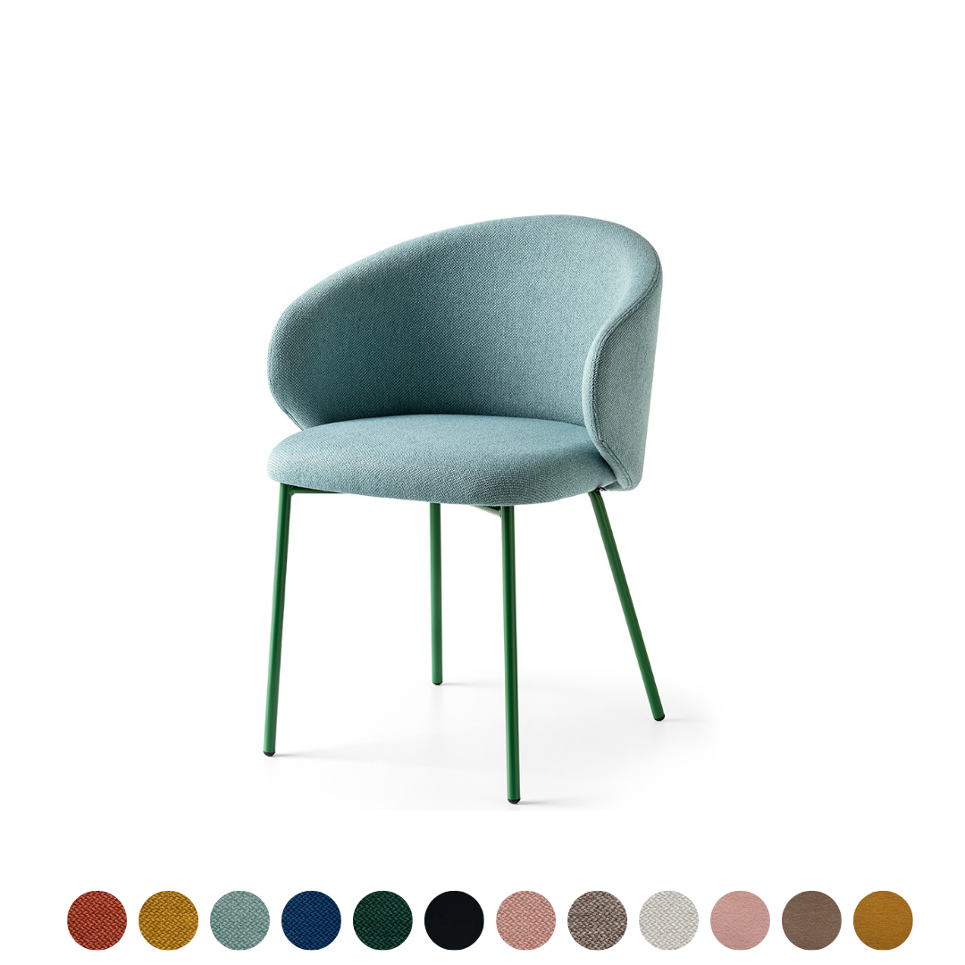 Stuhl Tuka - mit Armlehne von Connubia by Calligaris