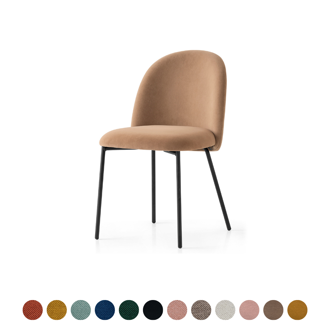 Stuhl Tuka - ohne Armlehne von Connubia by Calligaris
