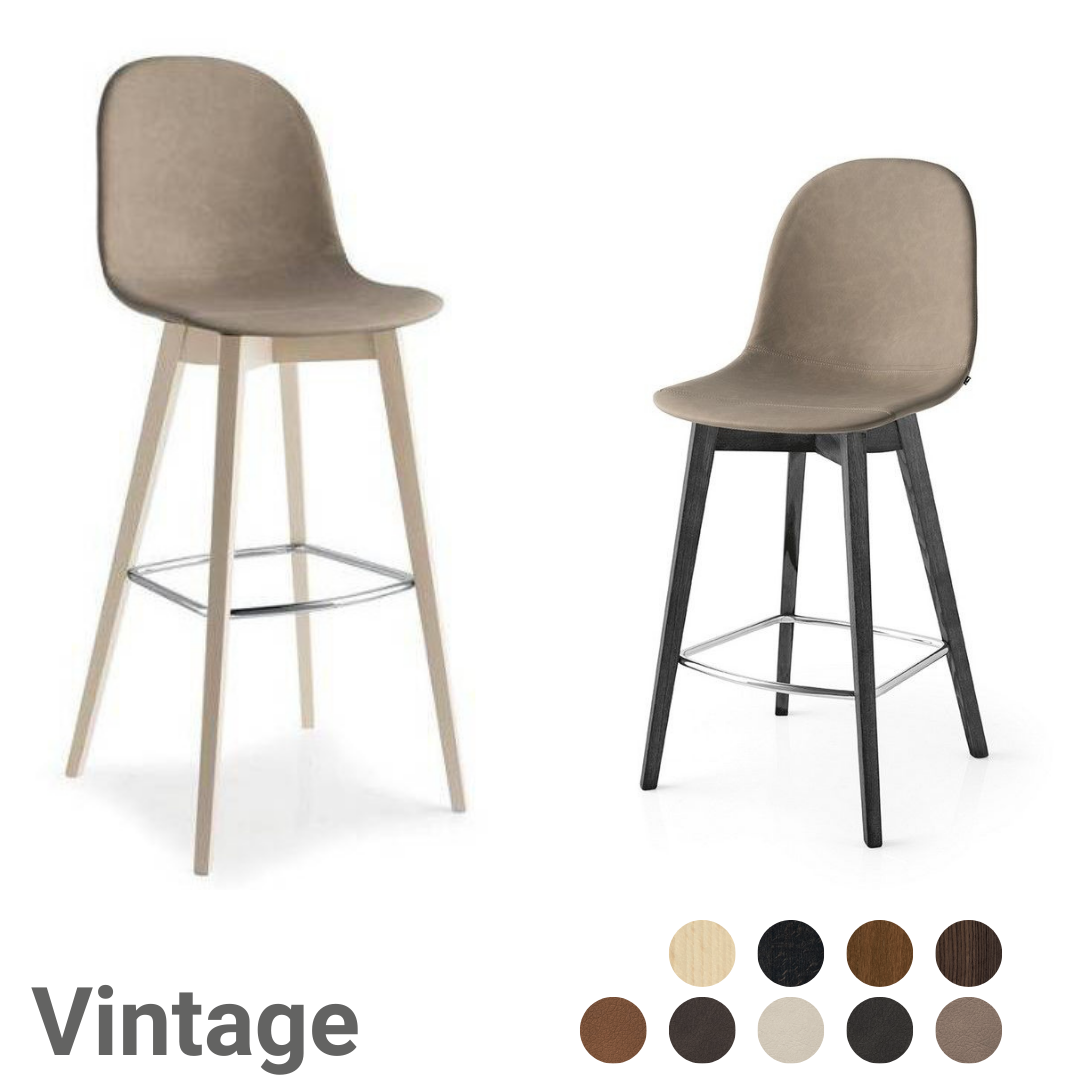 Barhocker Academy Wood VINTAGE von Connubia