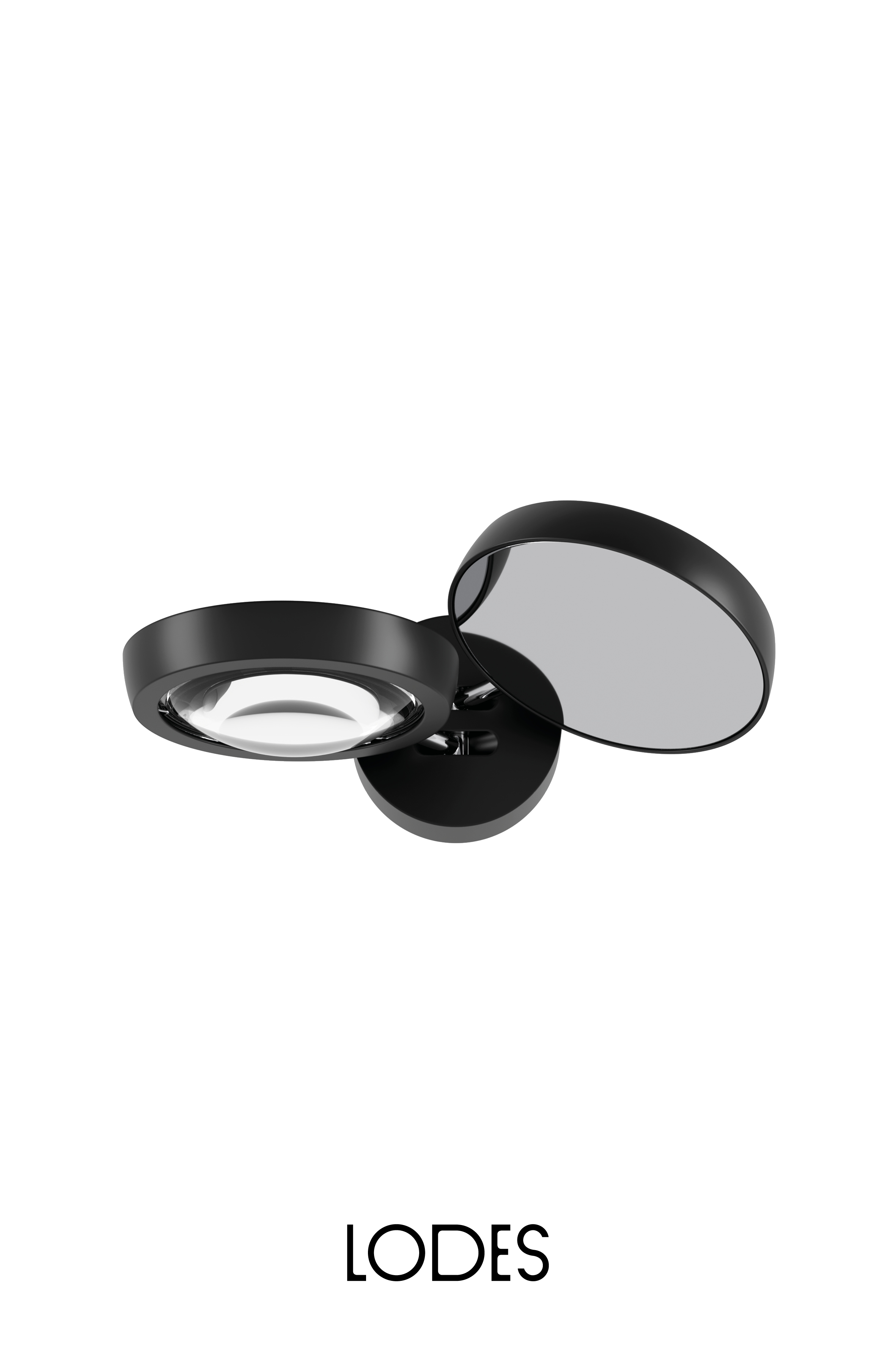 Nautilus Dim-to-Warm Wandleuchte von Lodes SCHWARZ MATT