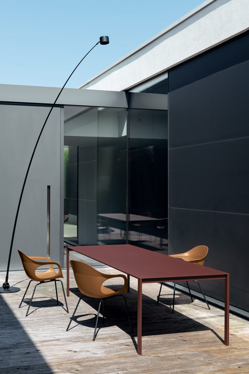 Kristalia Esstisch Thin-K Aluminium