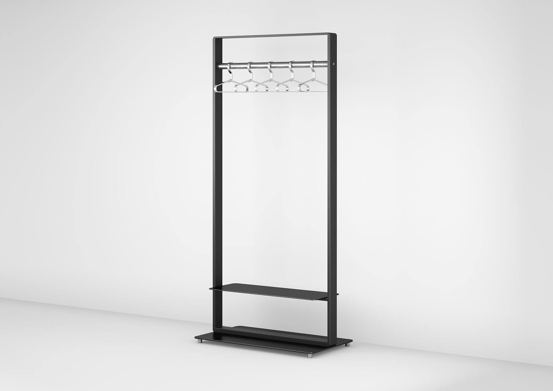 standgarderobe_metall_schwarz_luxus_edelstahl_wissmann_589 standgarderobe_metall_schwarz_luxus_edelstahl_wissmann_589